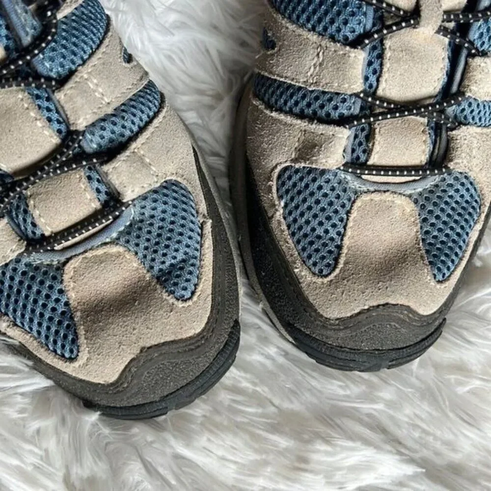 Outdoor Evolution Bungee Lace & Leather Hiking Shoes 7.5/8